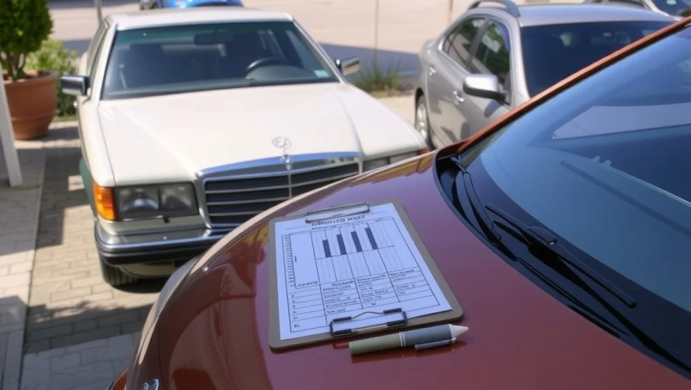 Halvförsäkring eller helförsäkring för din 10 år gamla bil