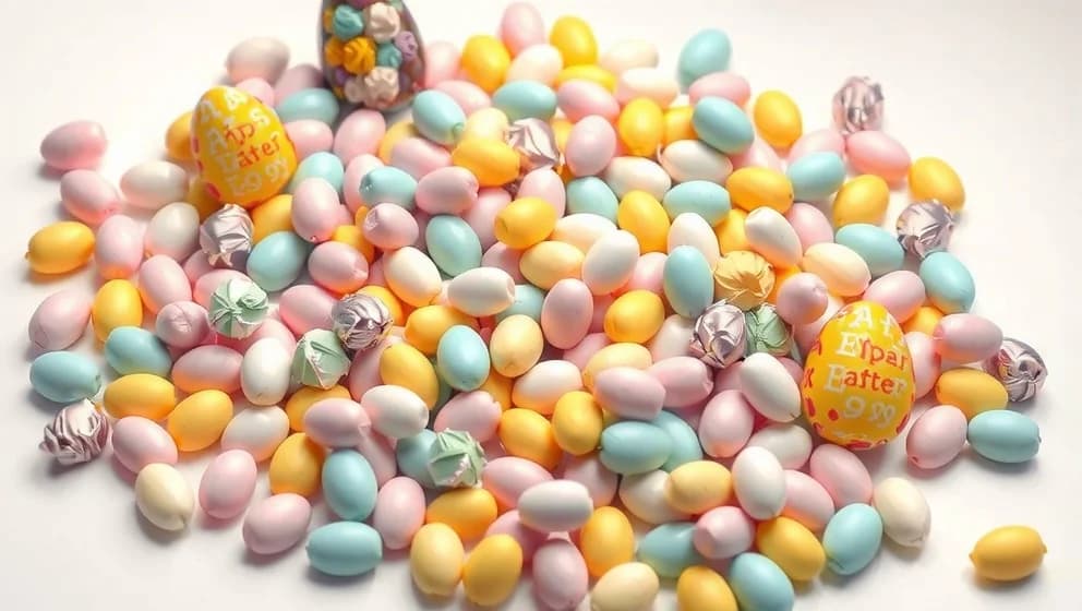 Hur mycket godis äter vi i påsk