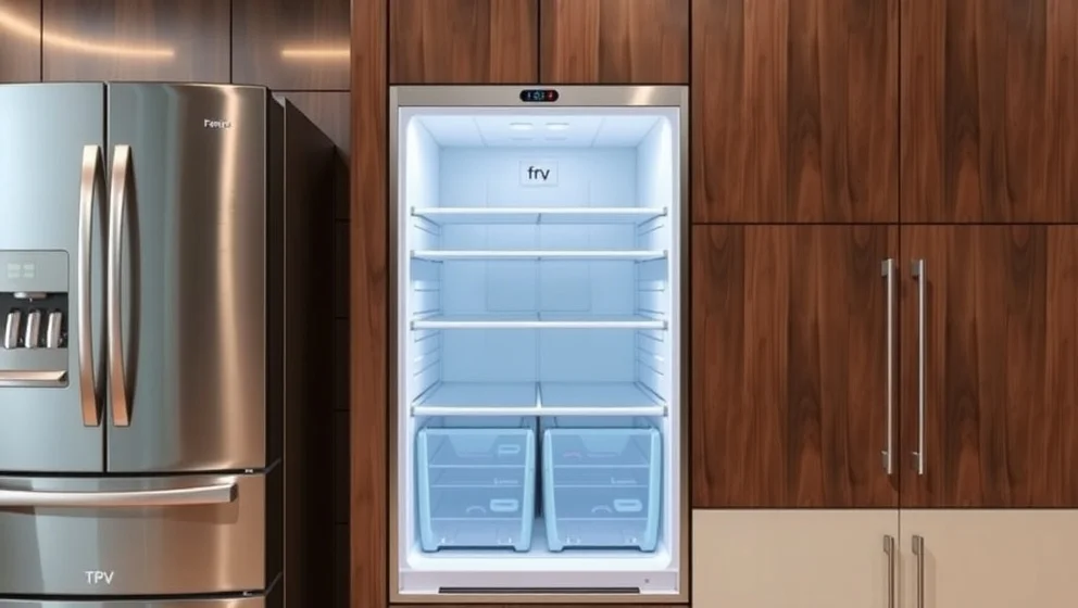 Vad är en integrerad kyl och frys