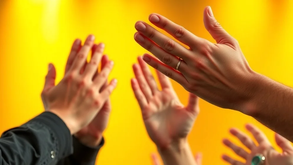 Varför klappa händerna när du är riktigt glad